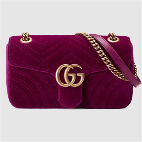 gucci marmont in velluto|Gucci Marmont bag sizes.